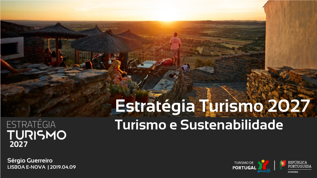 Estratégia Turismo 2027 Turismo E Sustenabilidade