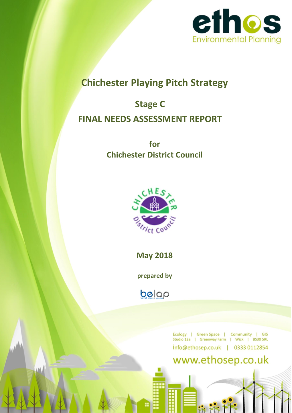 Playing Pitch Strategy Stage C Needs Assessment Report/FINAL