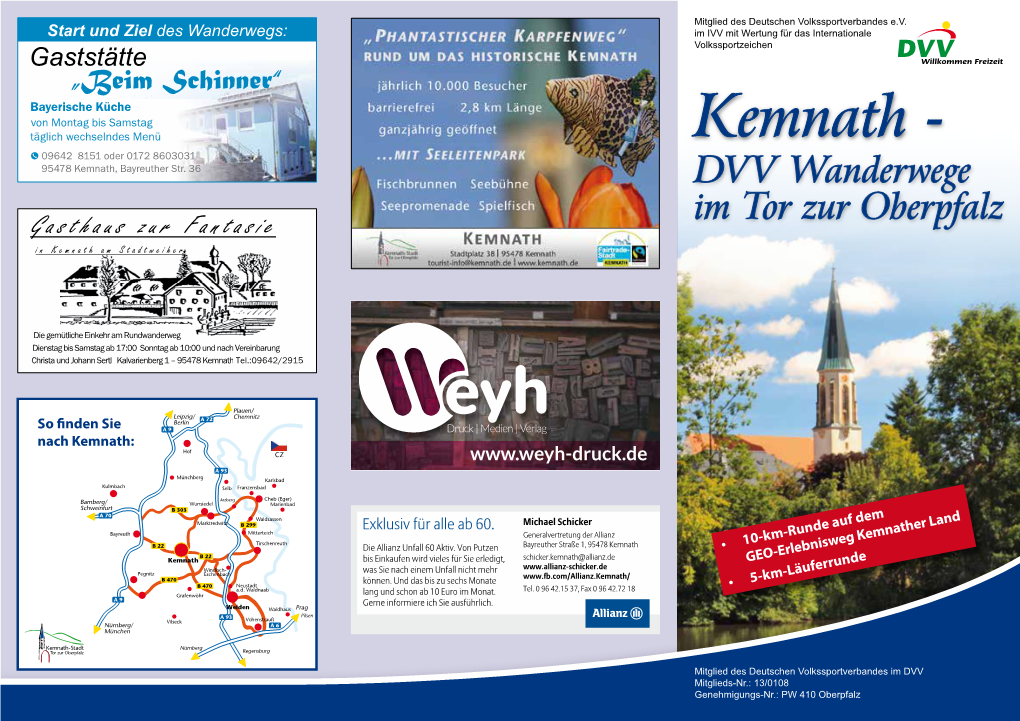 DVV Wanderwege Kemnath