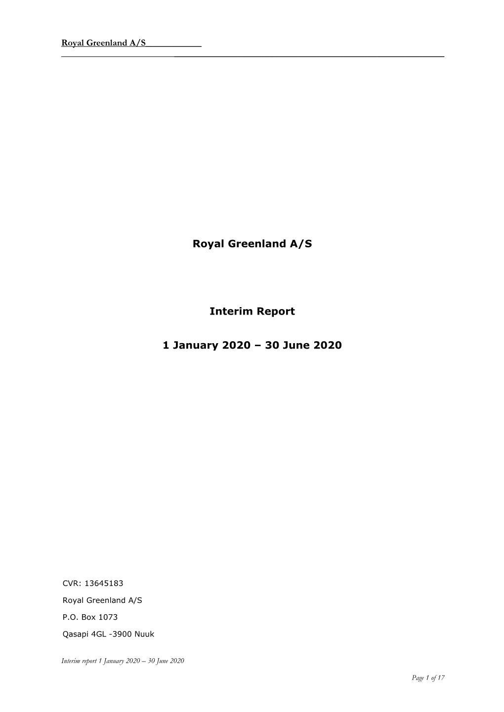 Interim Report 2020.Pdf