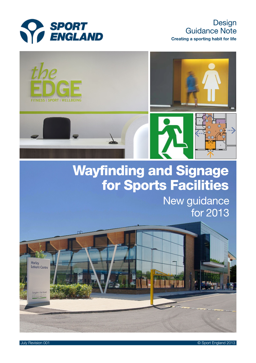 Wayfinding and Signage for Sports Facilities New Guidance for 2013