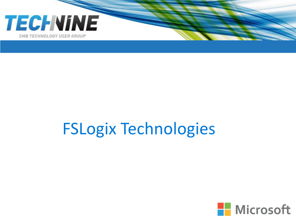 Fslogix Technologies