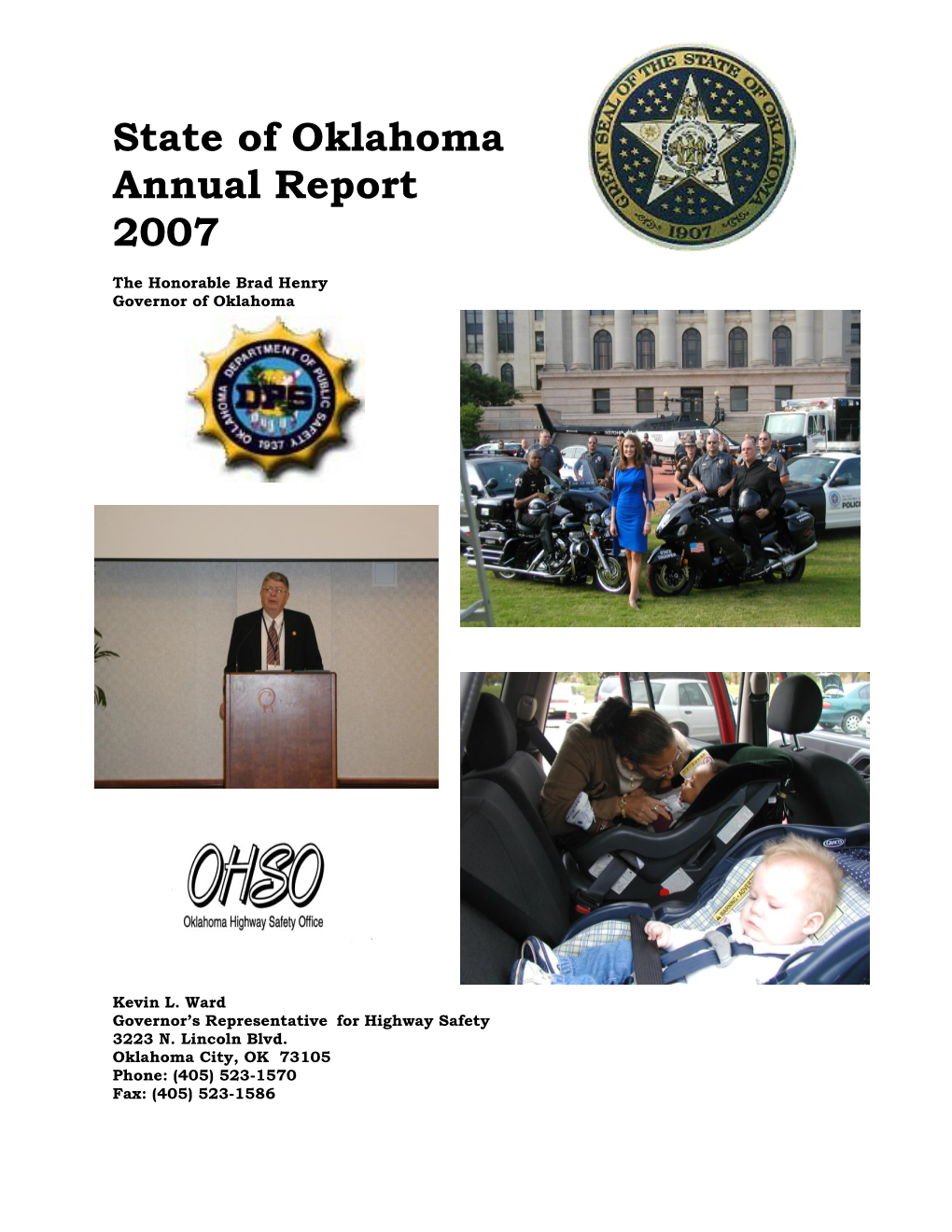 State of Oklahoma Annual Report 2007