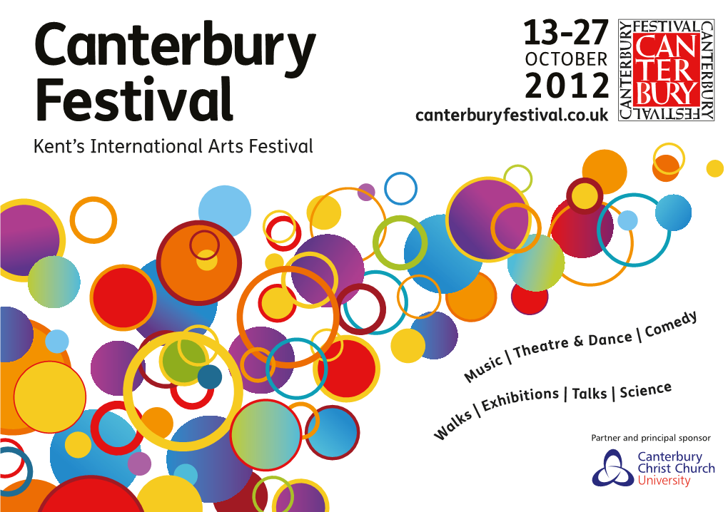 Canterbury Festival Live Updates at 8.45Am and 3.05Pm Classical Music 02 of Belly Laughs