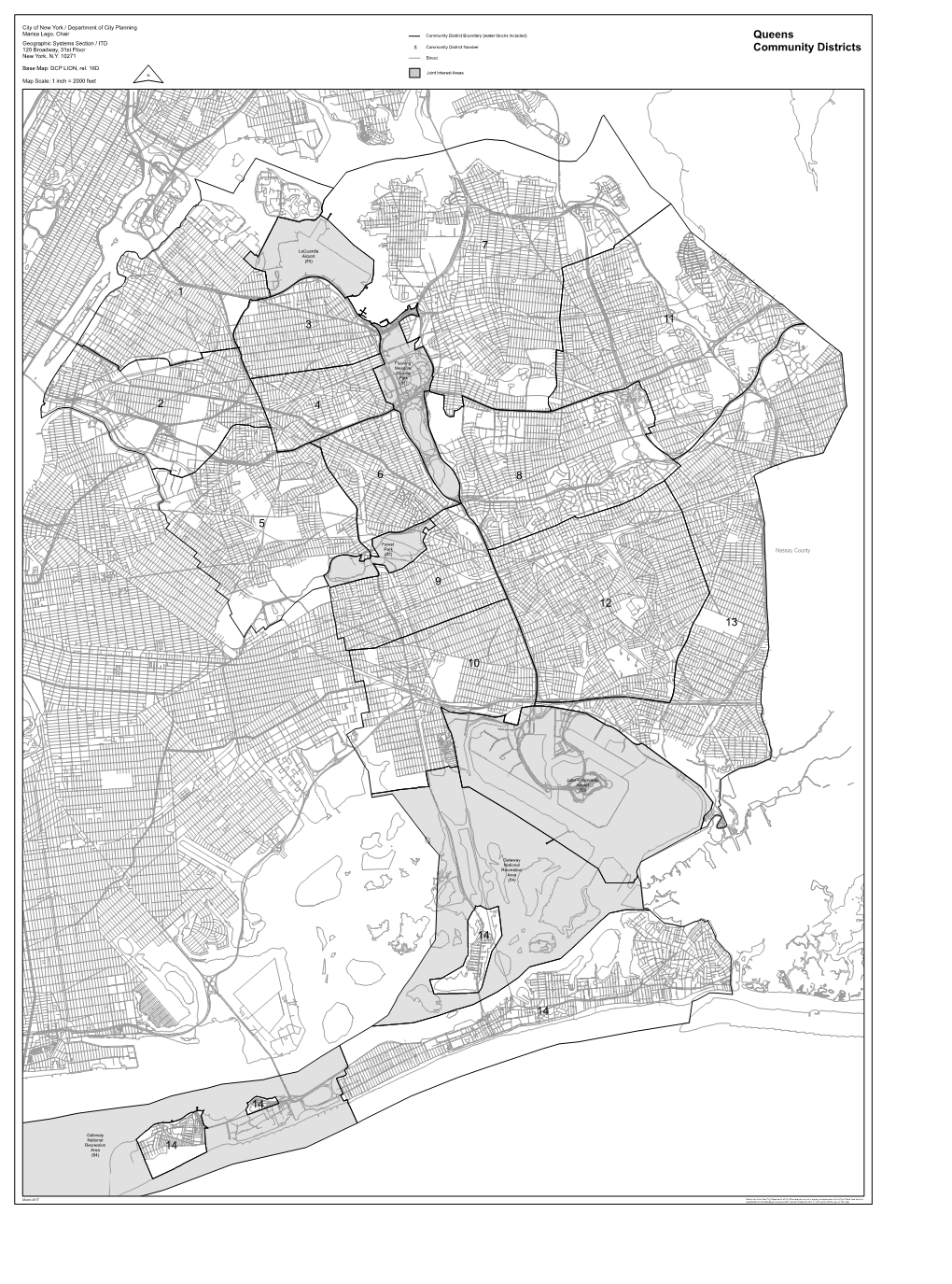 Queens Community Districts