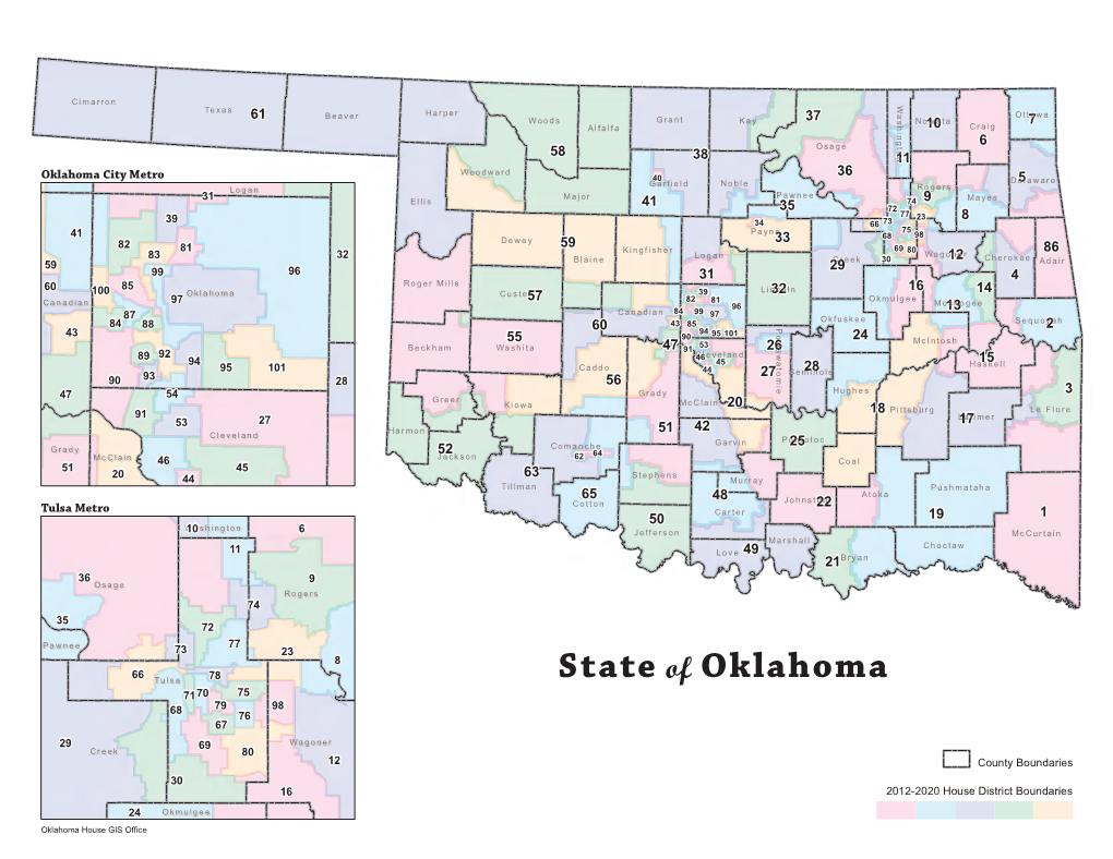 Oklahoma House District