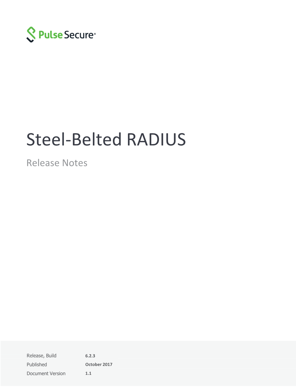 Steel-Belted RADIUS Release Notes