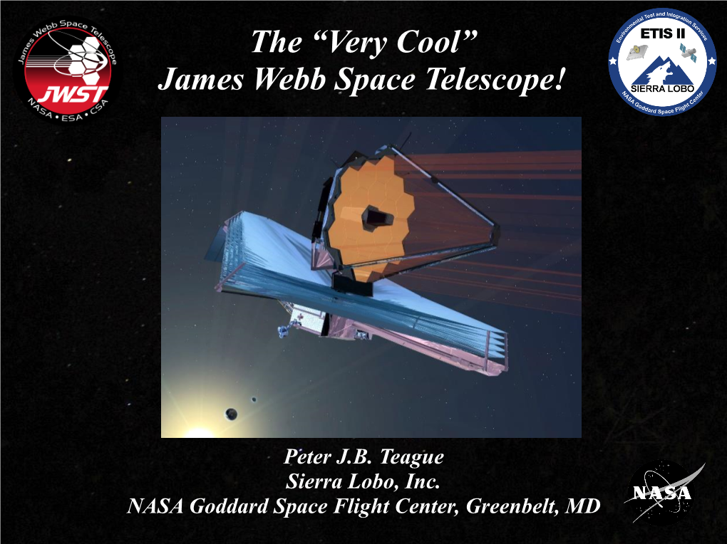 The James Webb Space Telescope