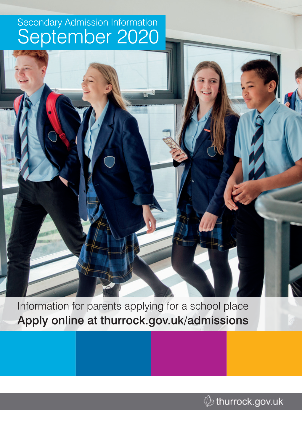 Secondary Admission Information September 2020