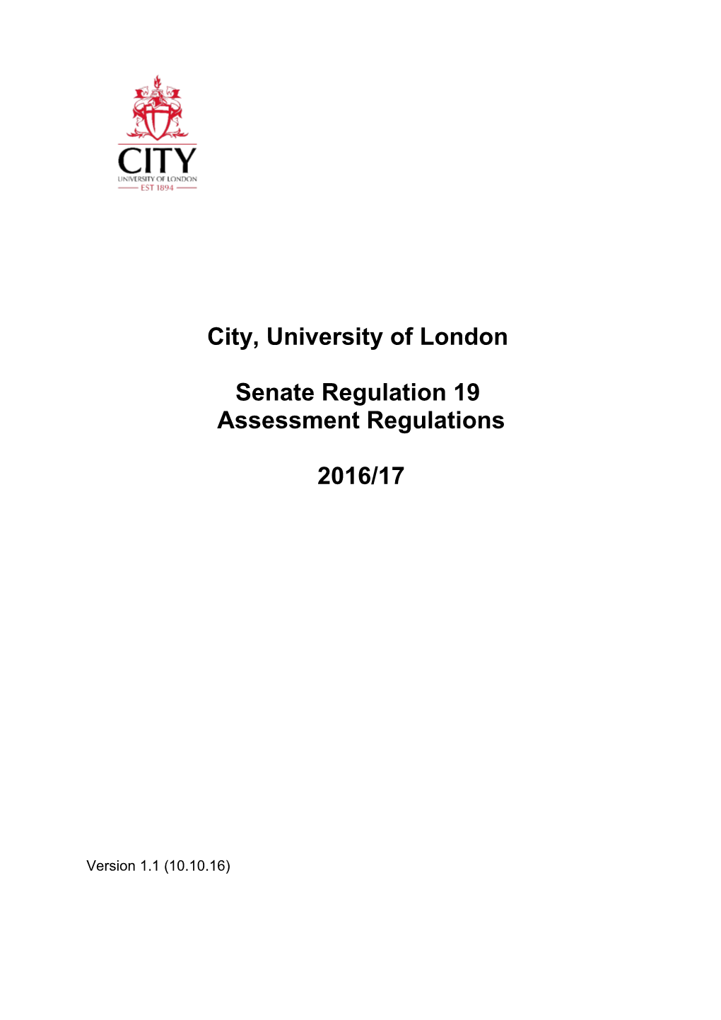 City, University of London