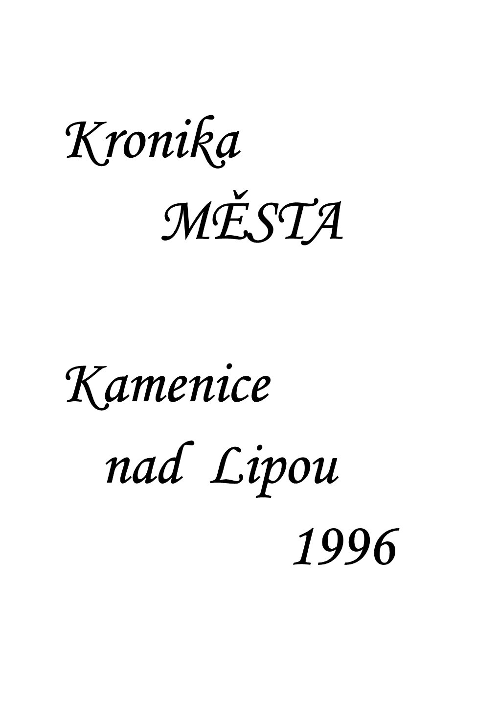 Kronika 1996
