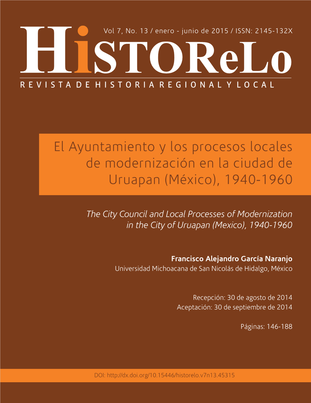 El Ayuntamiento Y Los Procesos Locales De Modernización En La