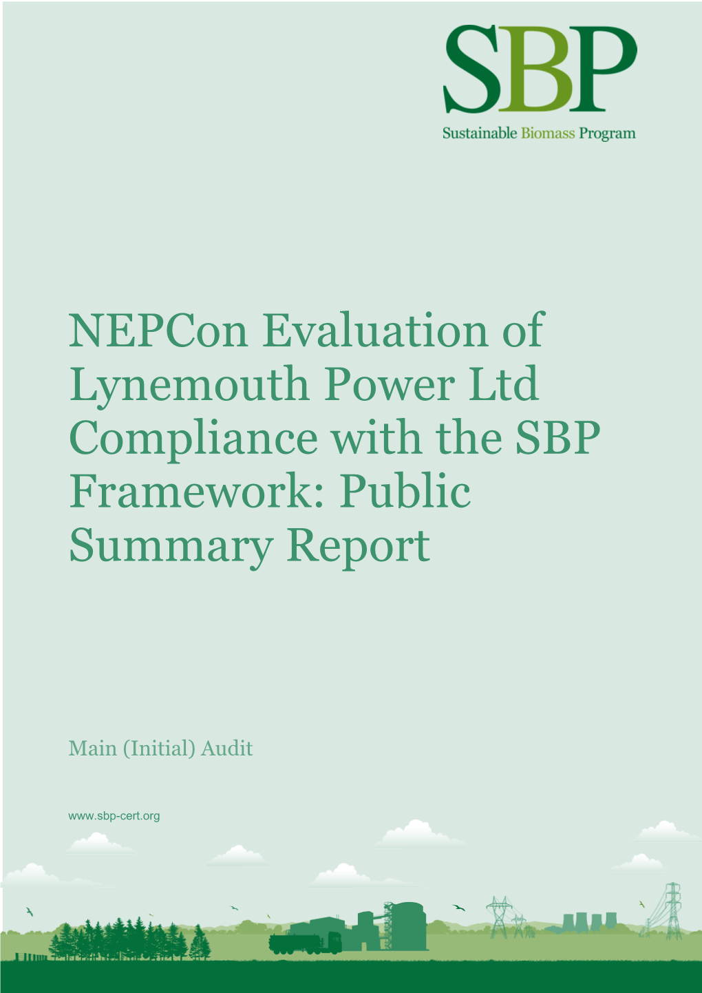 Nepcon CB Public Summary Report V1.4 Main Audit Lynemouth Power