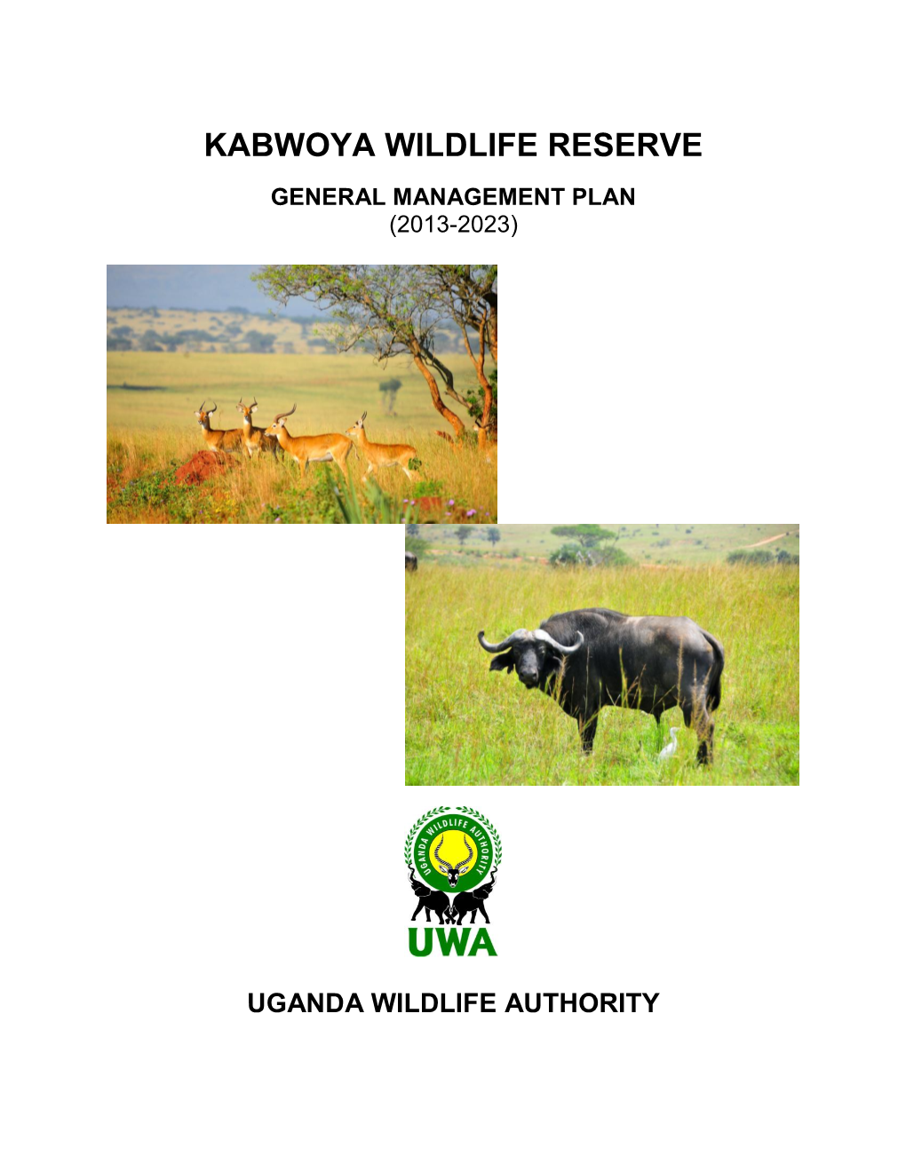 Kabwoya Wildlife Reserve