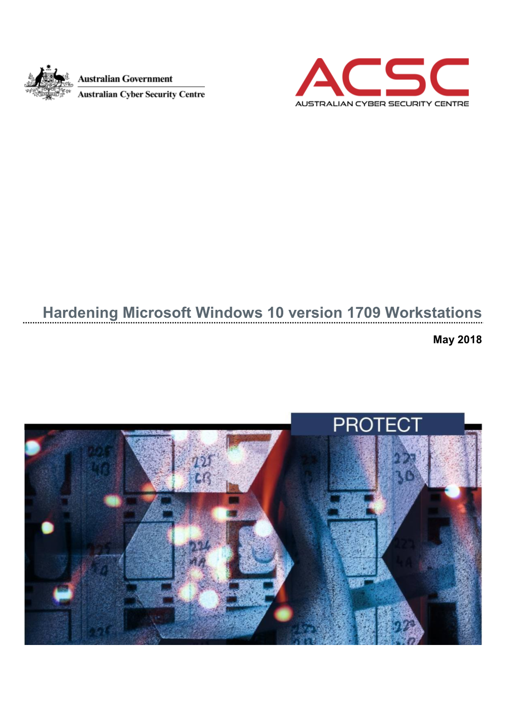 Hardening Microsoft Windows 10 Version 1709 Workstations
