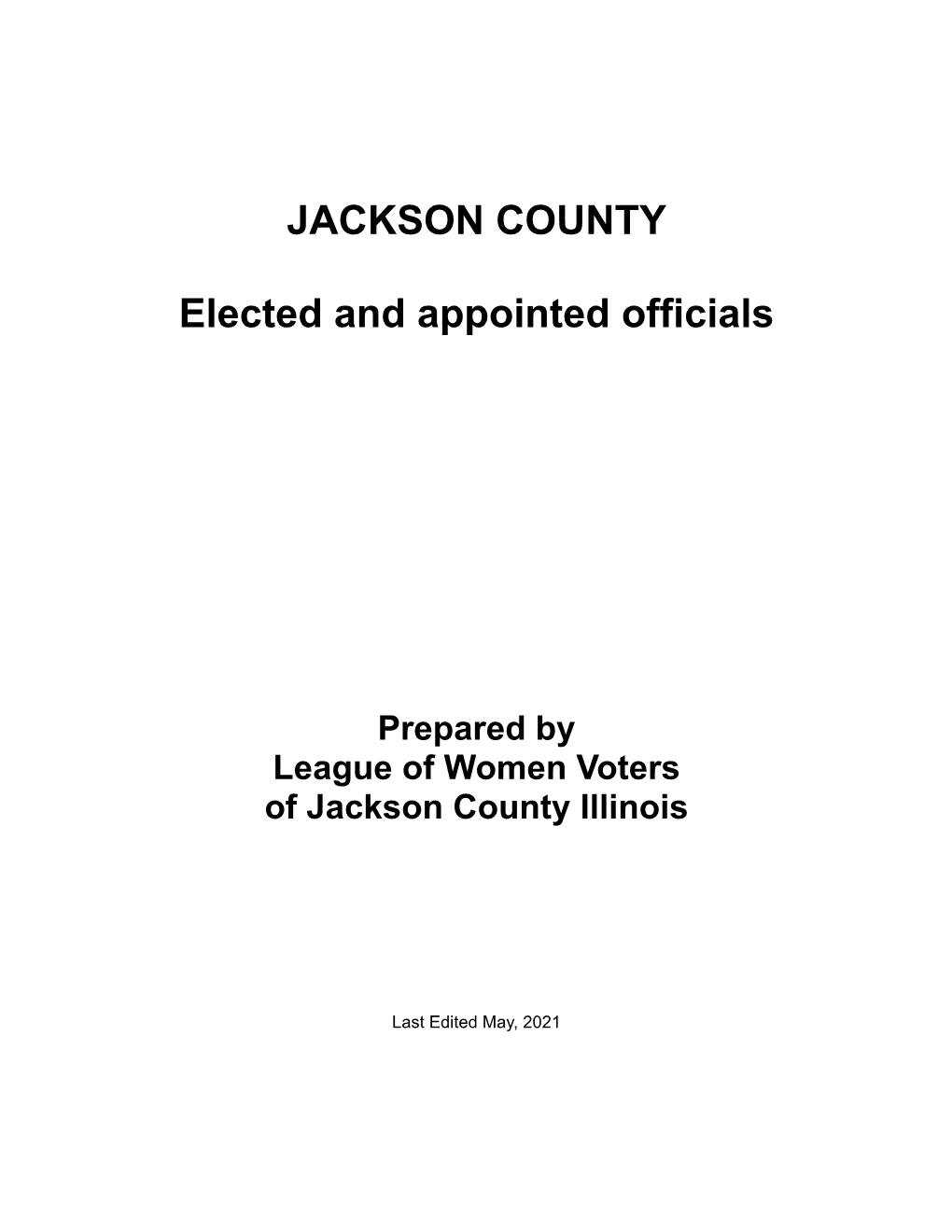 Jackson County Government 4