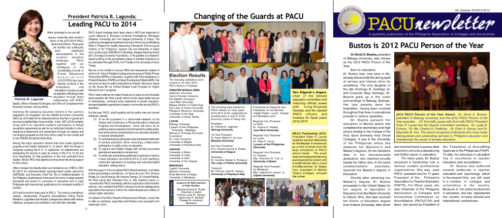 Pacu Newsletter