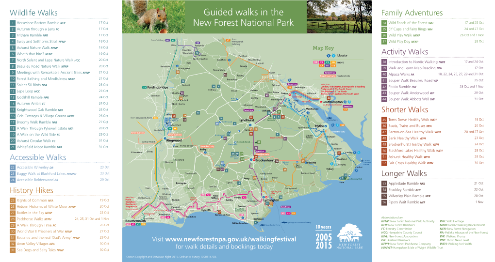 The New Forest National Park Boundary