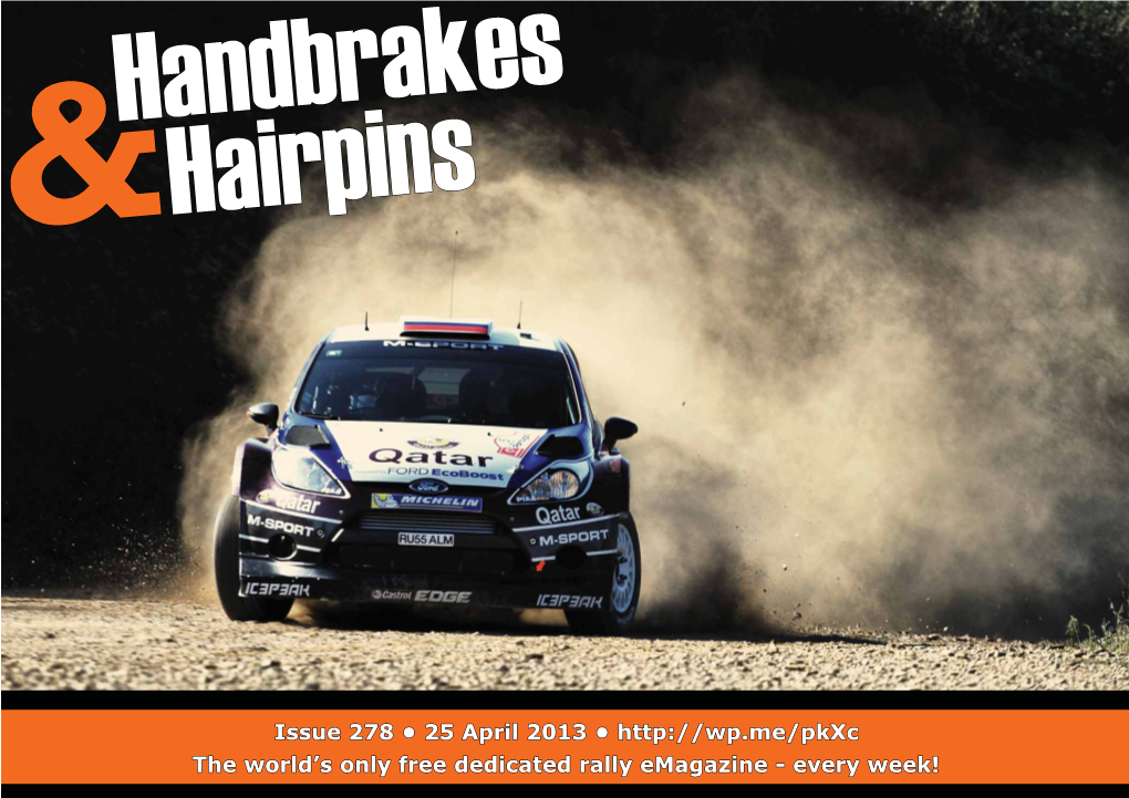 The World's Only Free Dedicated Rally Emagazine