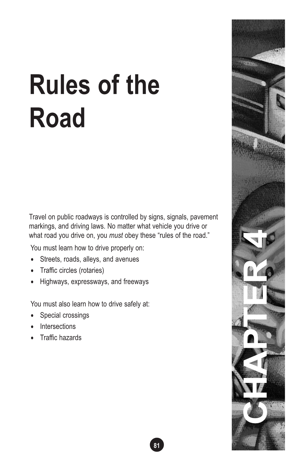 Rules of the Road