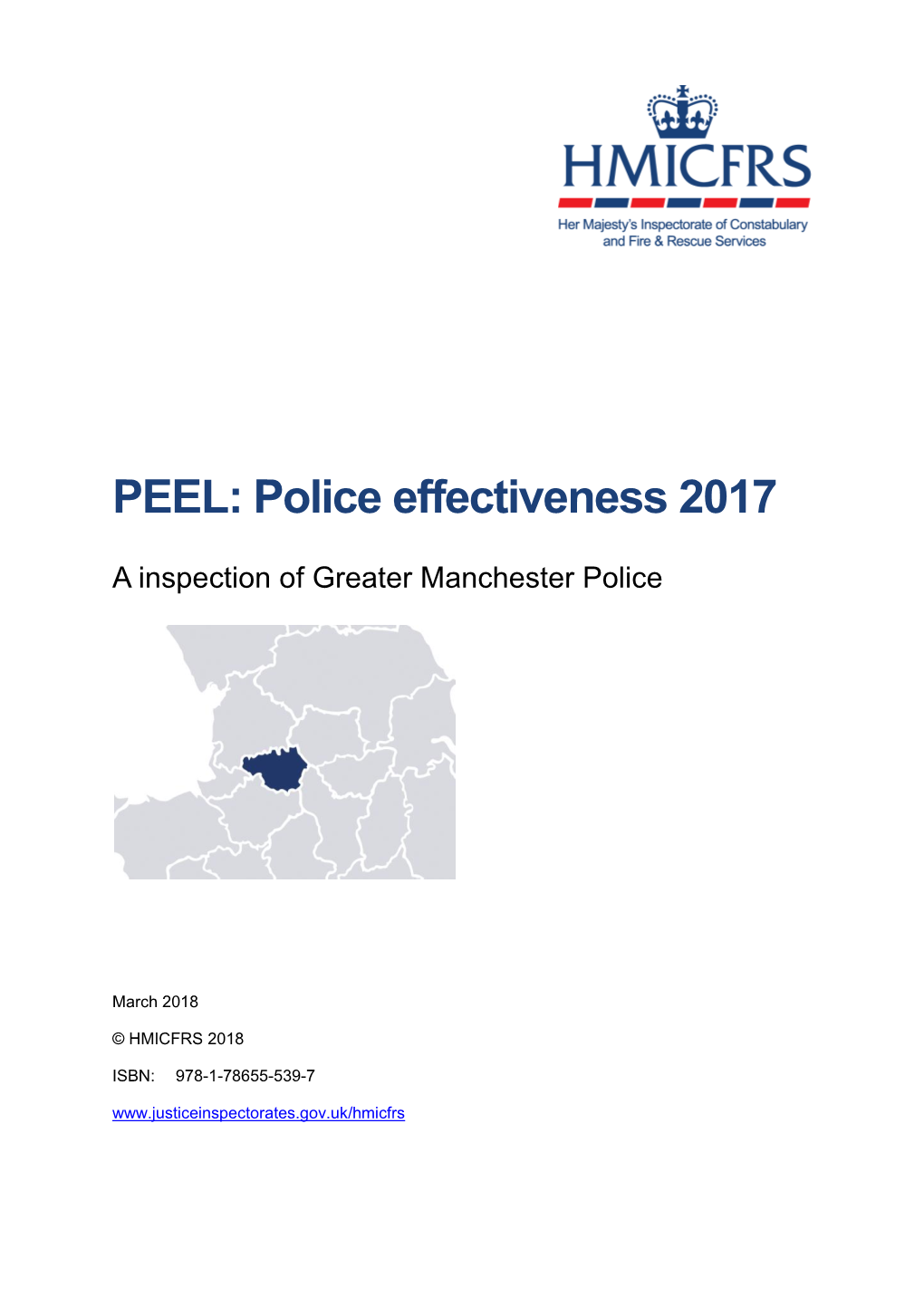 PEEL: Police Effectiveness 2017 – Greater Manchester Police