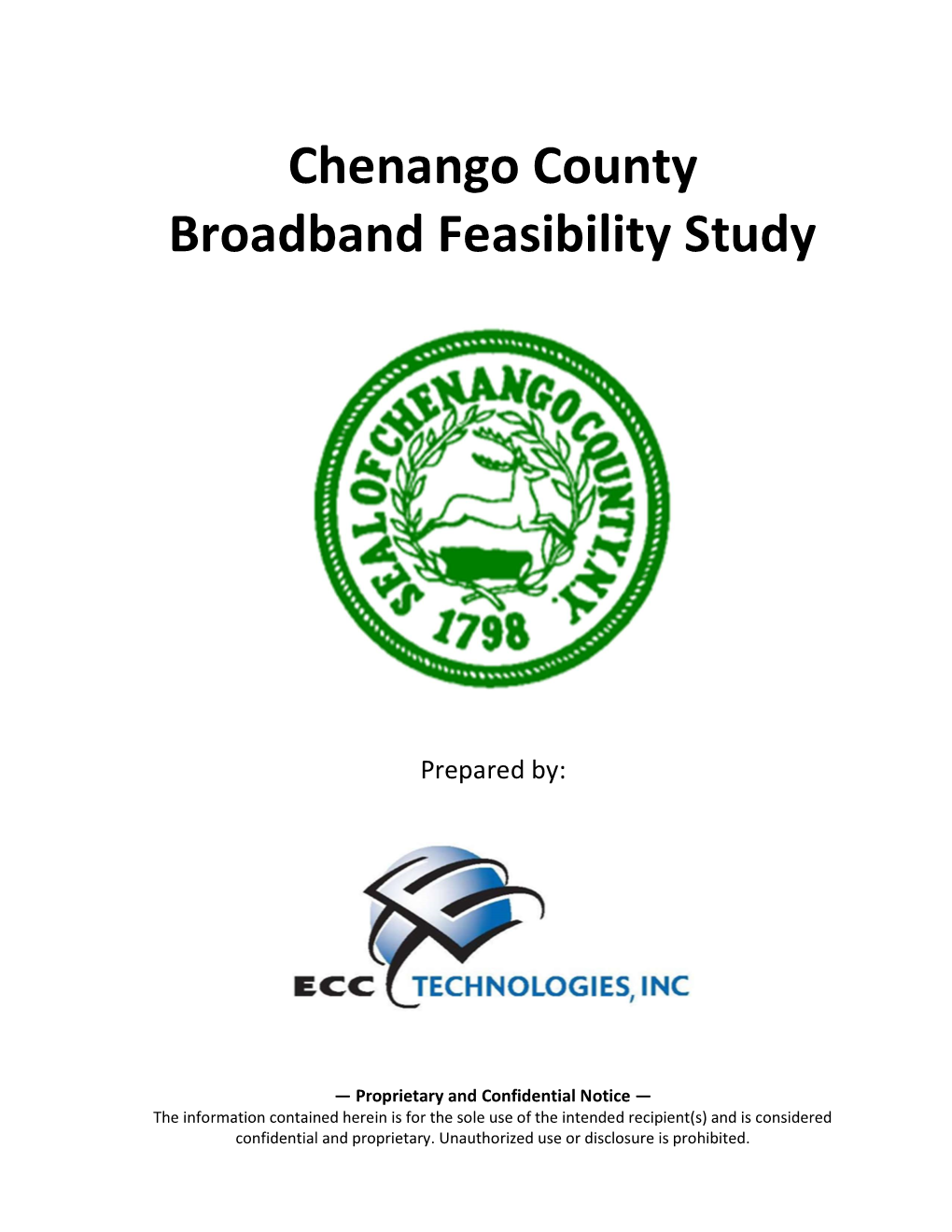 Chenango County Broadband Feasibility Study