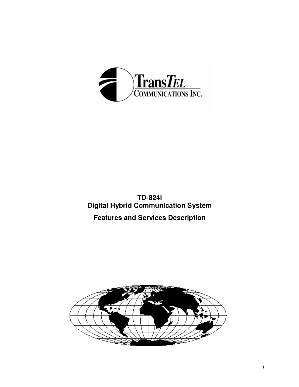 TD-824I & TD-1648I Features & Services Manual