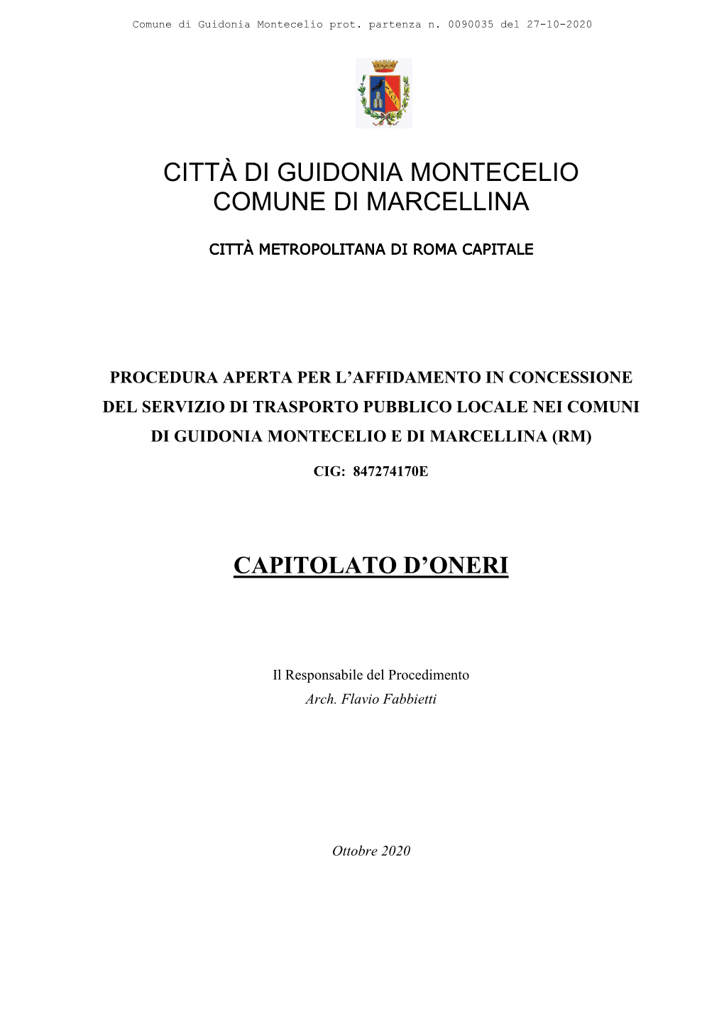 Città Di Guidonia Montecelio Comune Di Marcellina