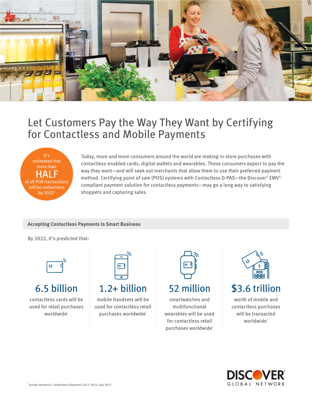 Let Customers Pay the Way They Want by Certifying for Contactless and Mobile Payments