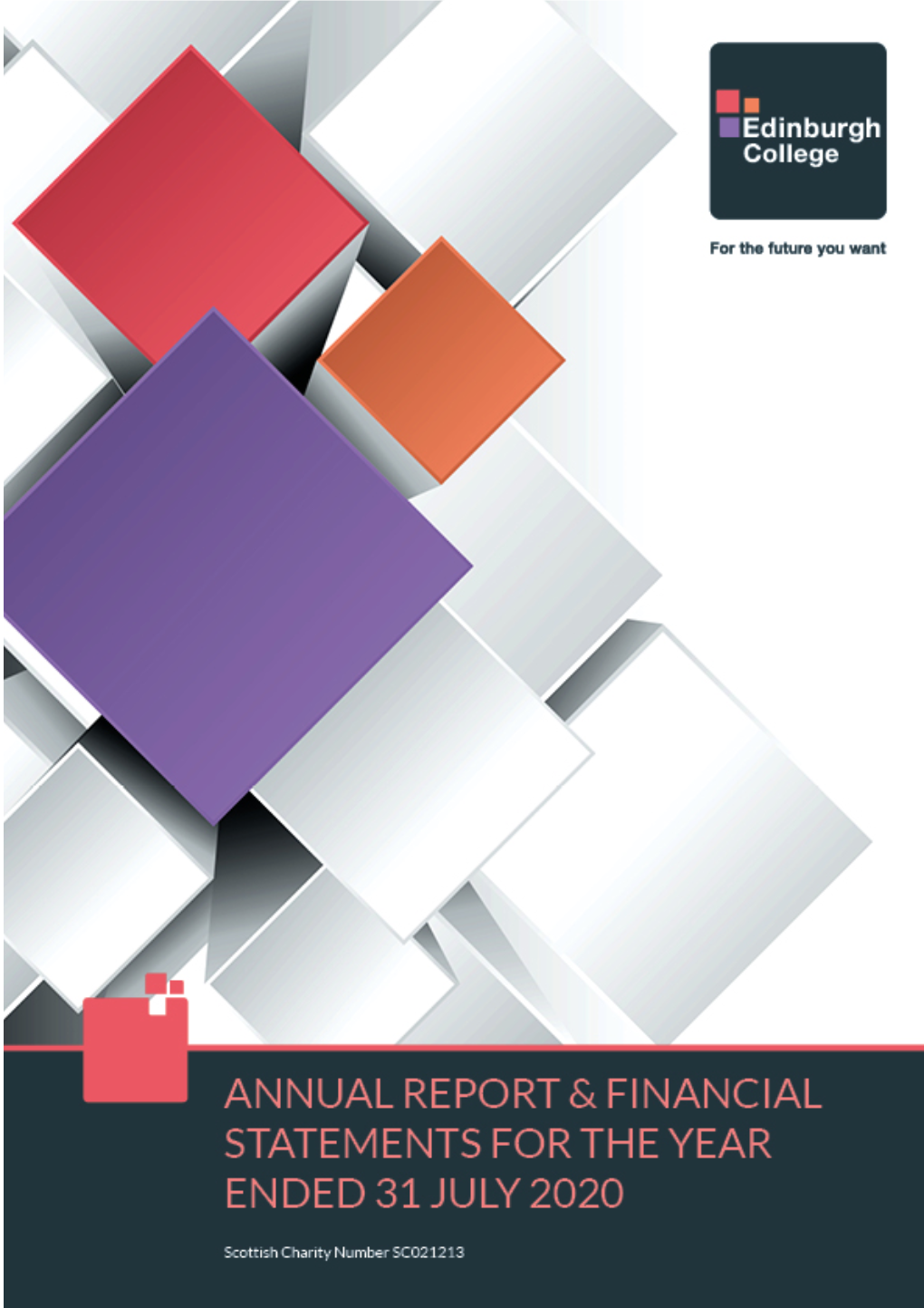 Edinburgh College Annual Accounts 2019-20