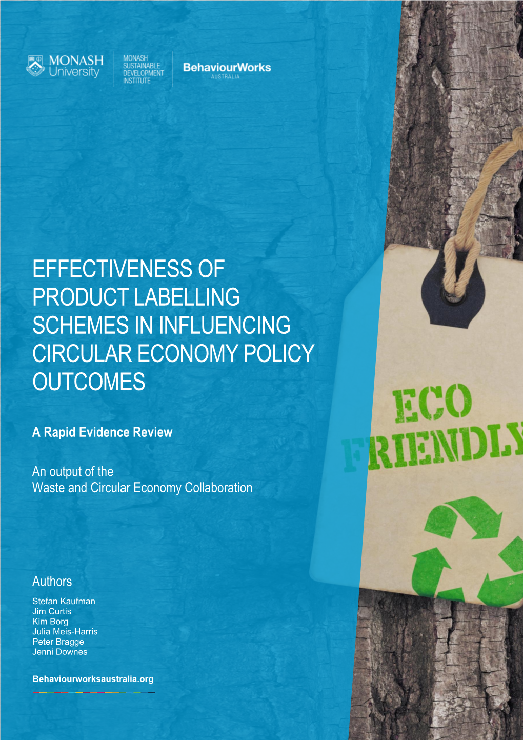 Effectiveness of Product Labelling Schemes in Influencing Circular Economy Policy Outcomes