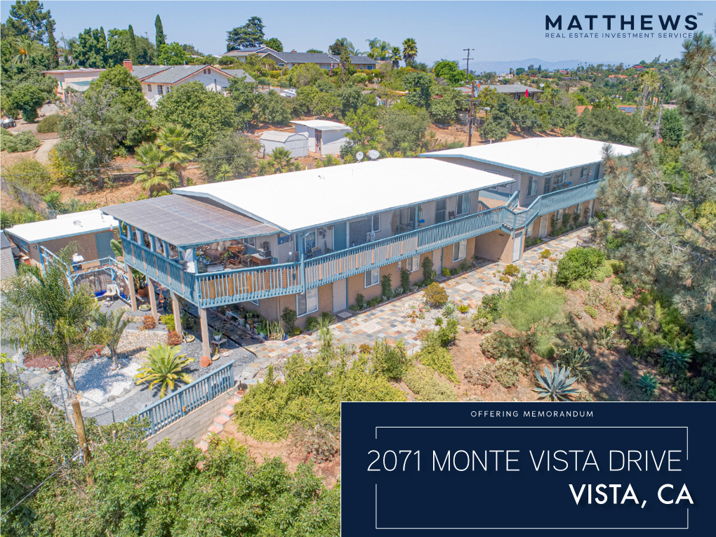 2071 Monte Vista Drive, Vista, CA