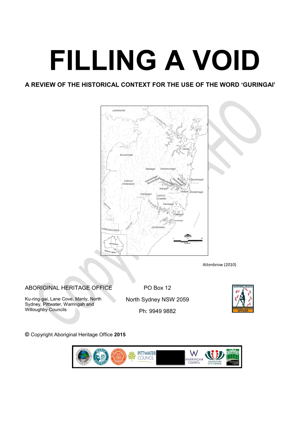 Download Filling a Void – Guringai Language Review 2015