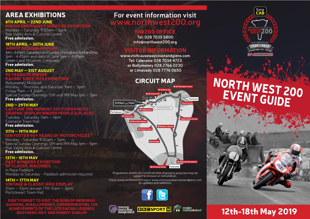 Download the North West 200 2019 Event Guide