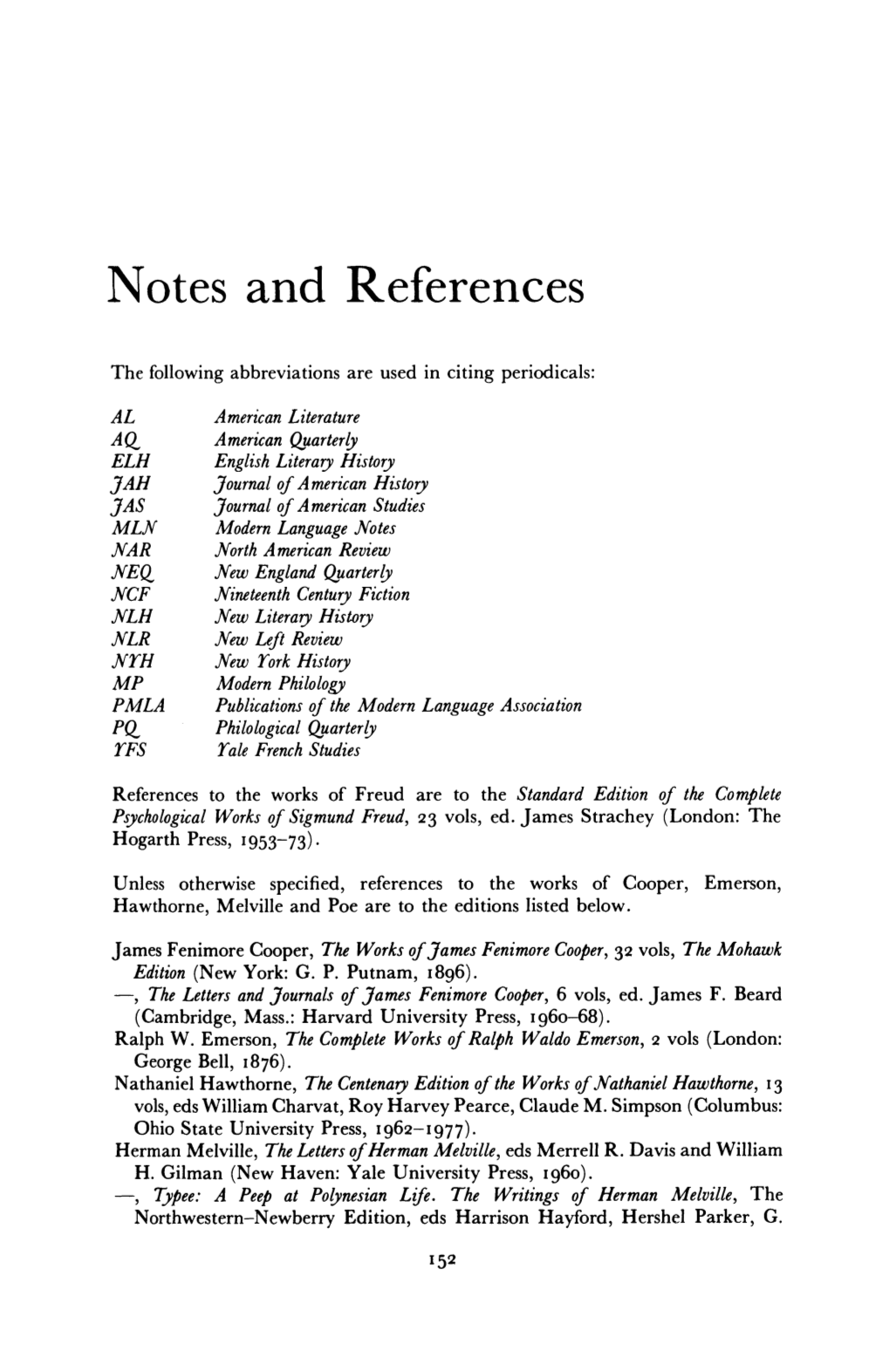 Notes and References