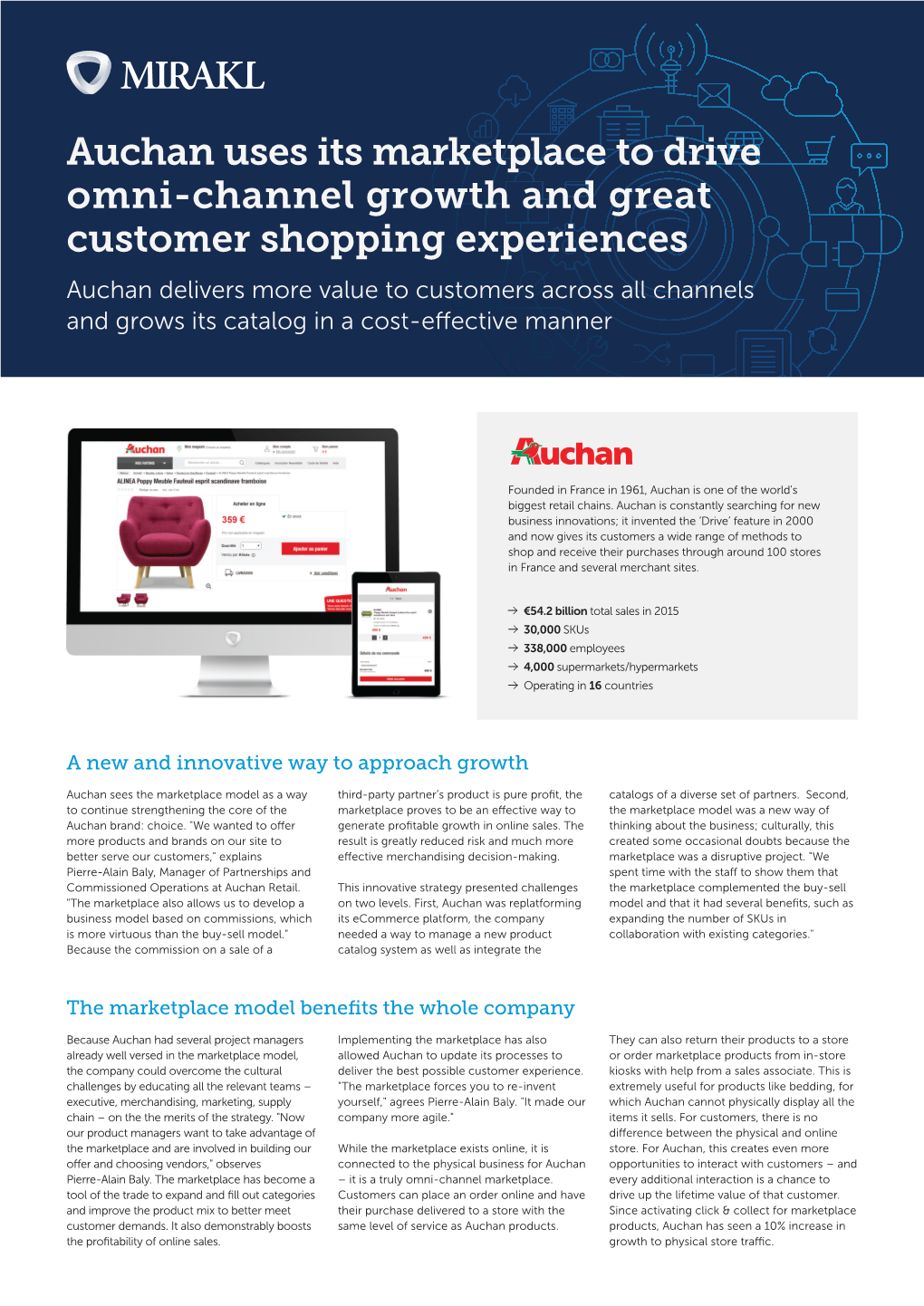 Auchan Uses Its Marketplace to Drive Omni-Channel Growth and Great Customer Shopping Experiences