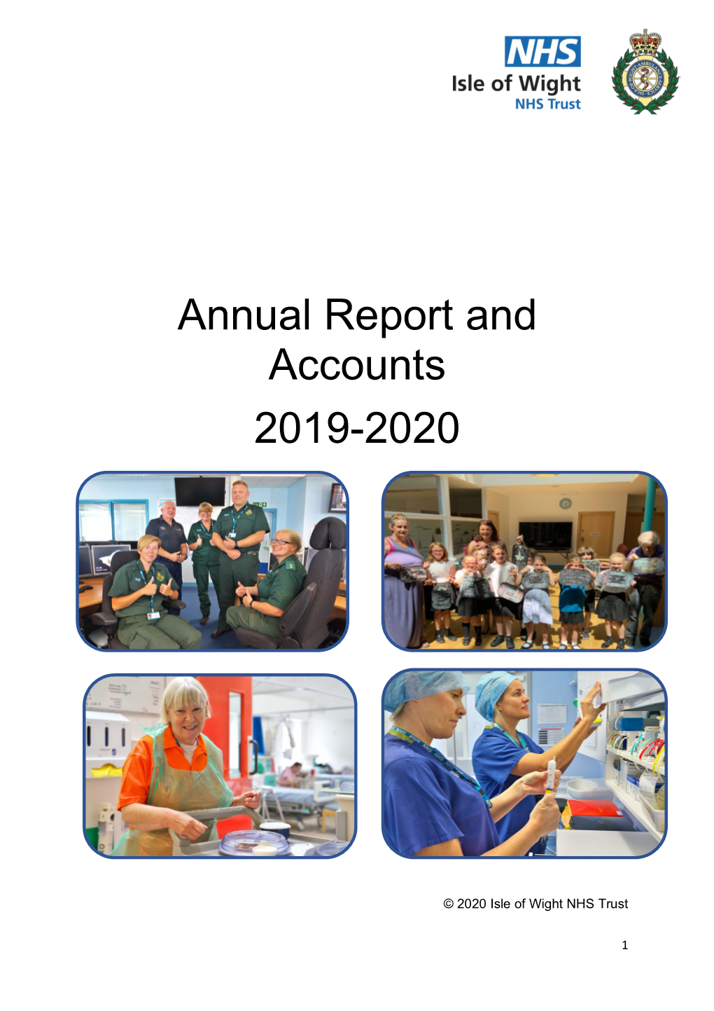 Annual Report and Accounts 2019-2020