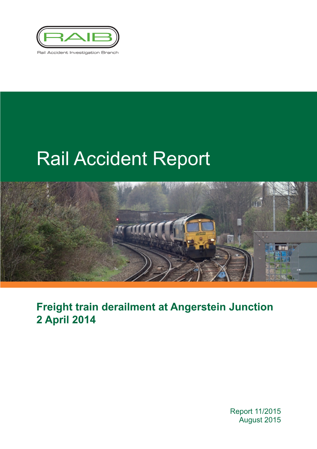 Rail Accident Report