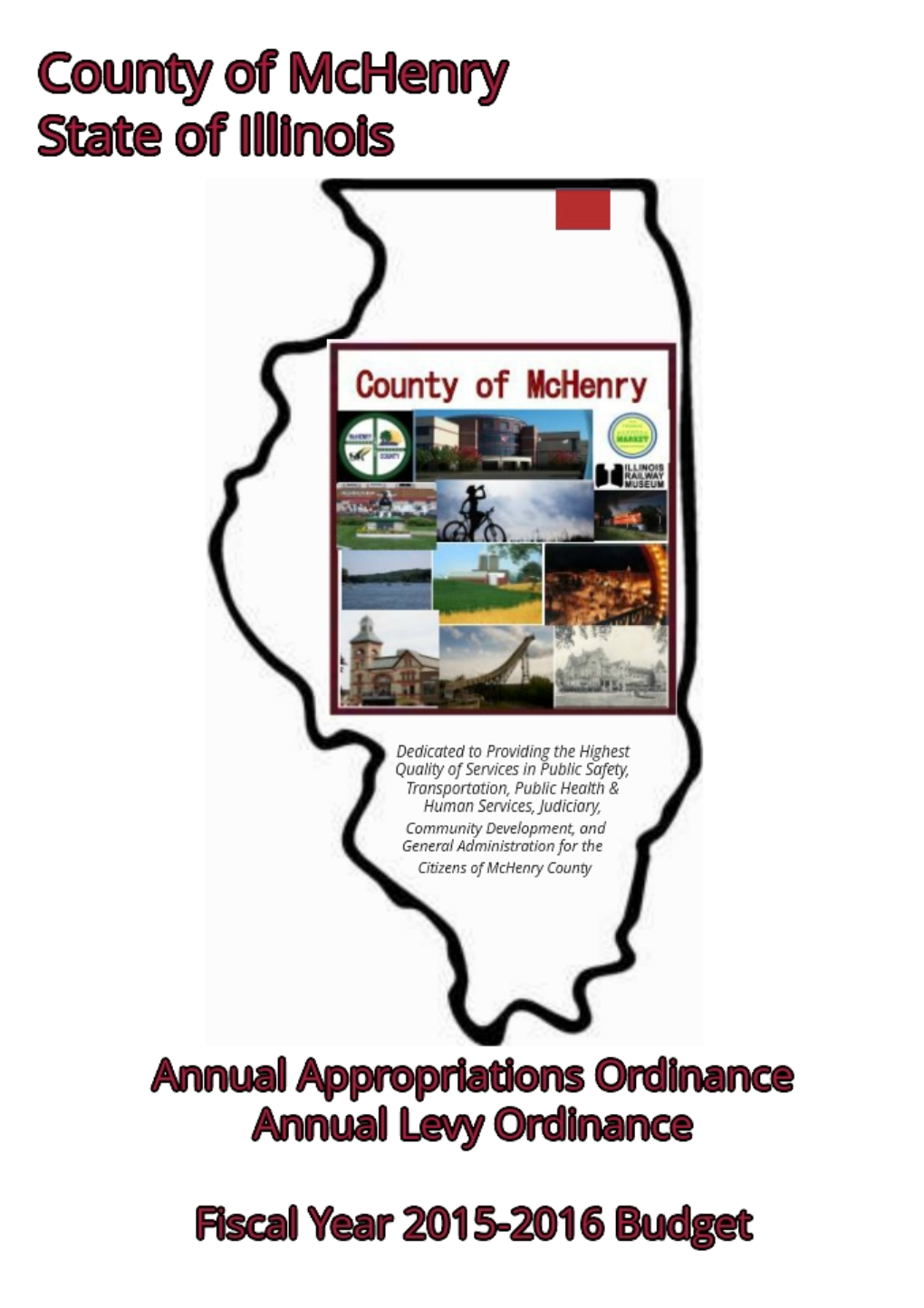 Mchenry County FY2016 Budget