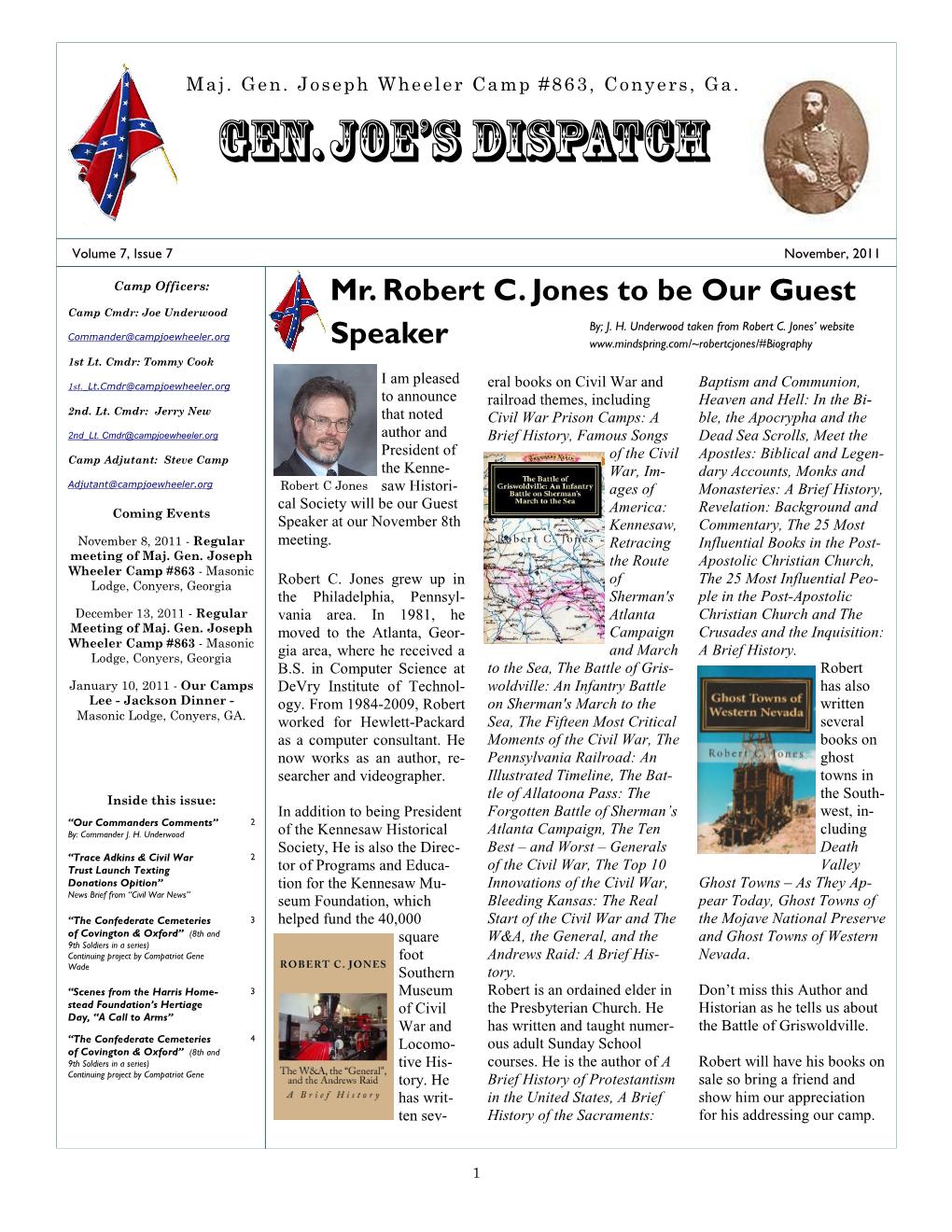 SCV Camp 863 Newsletter November 2011.Pub