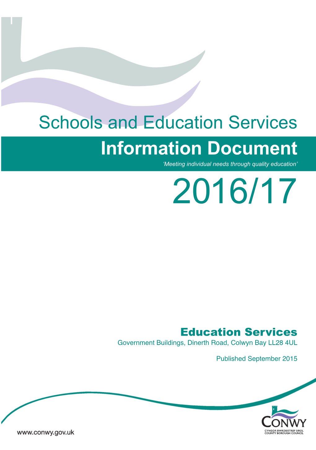 Schools and Education Services Information Document 16-17