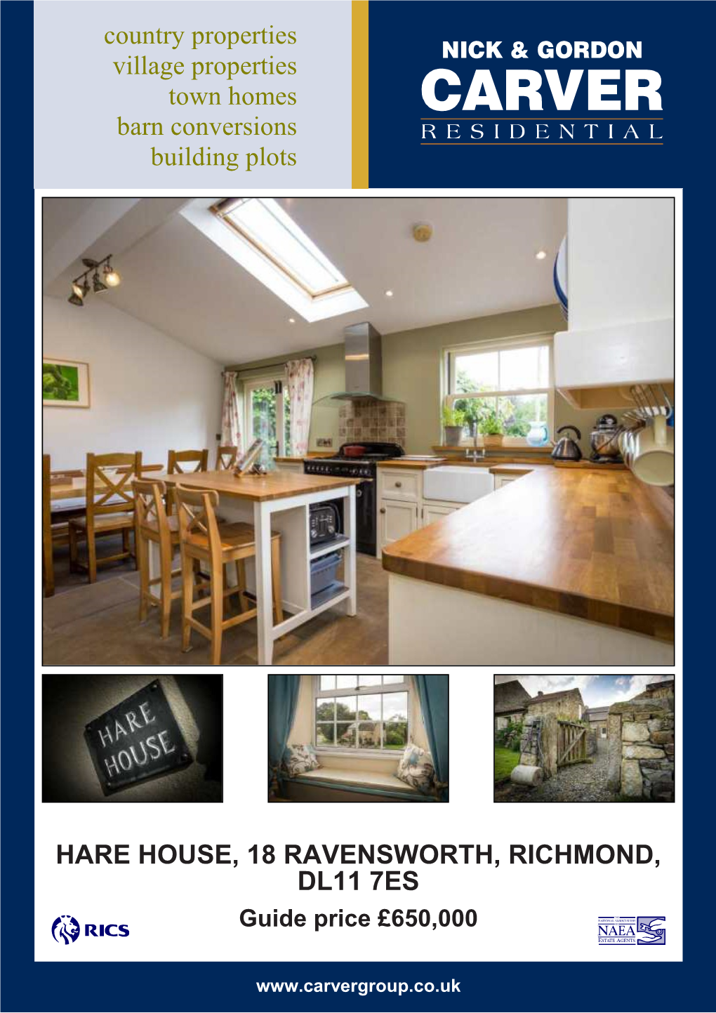 Hare House, 18 Ravensworth, Richmond, Dl11 7Es