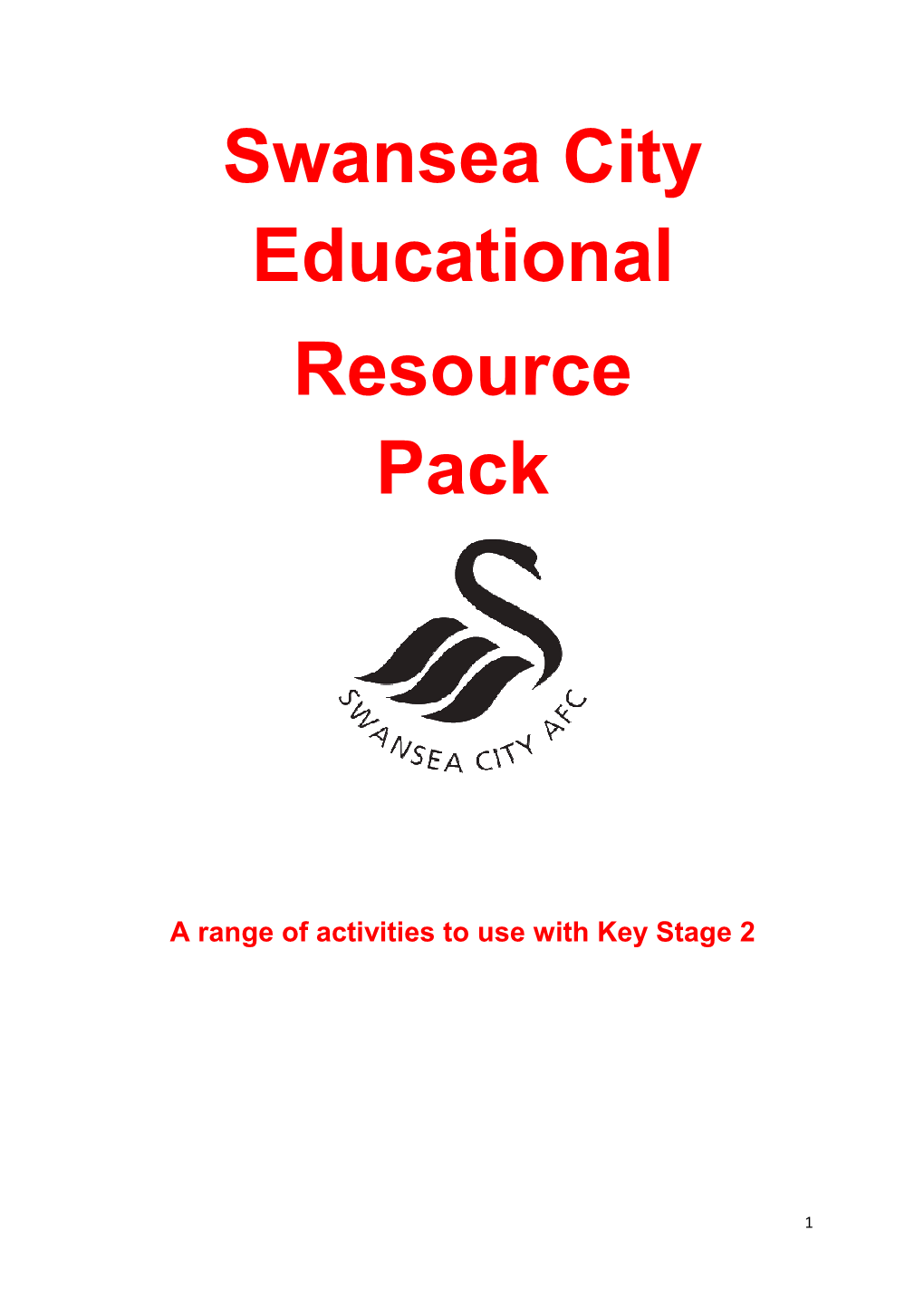 KS2 Swansea City Education Resource Final Copy