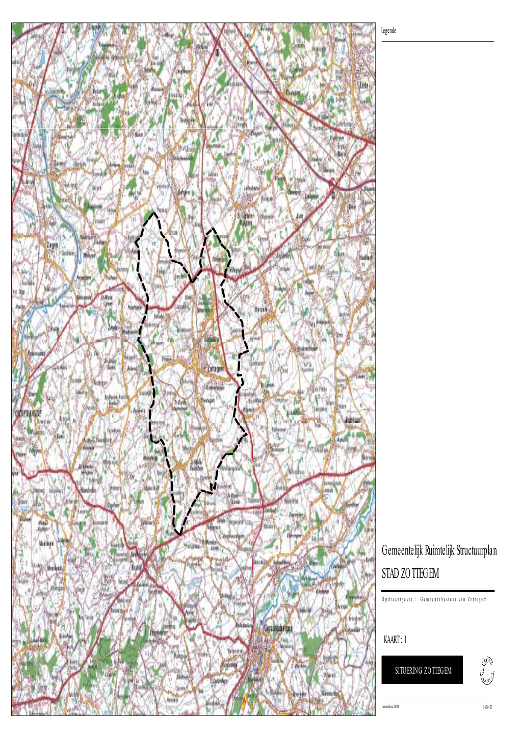 Gemeentelijk Ruimtelijk Structuurplan STAD ZOTTEGEM