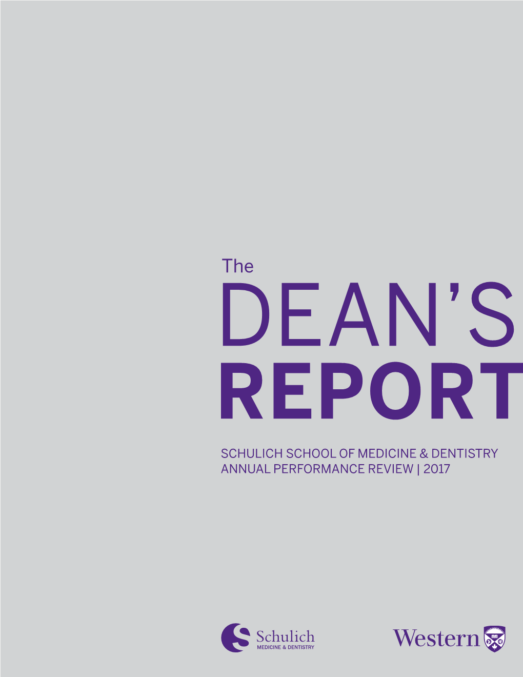 Dean's Report 2017