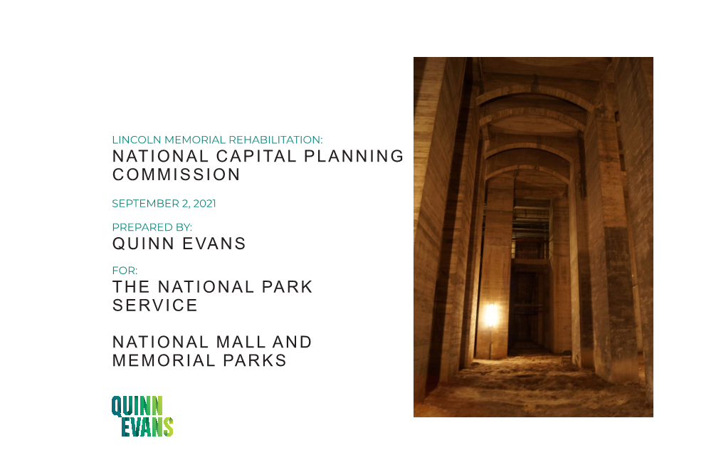 Temporary Facilities at Lincoln Memorial