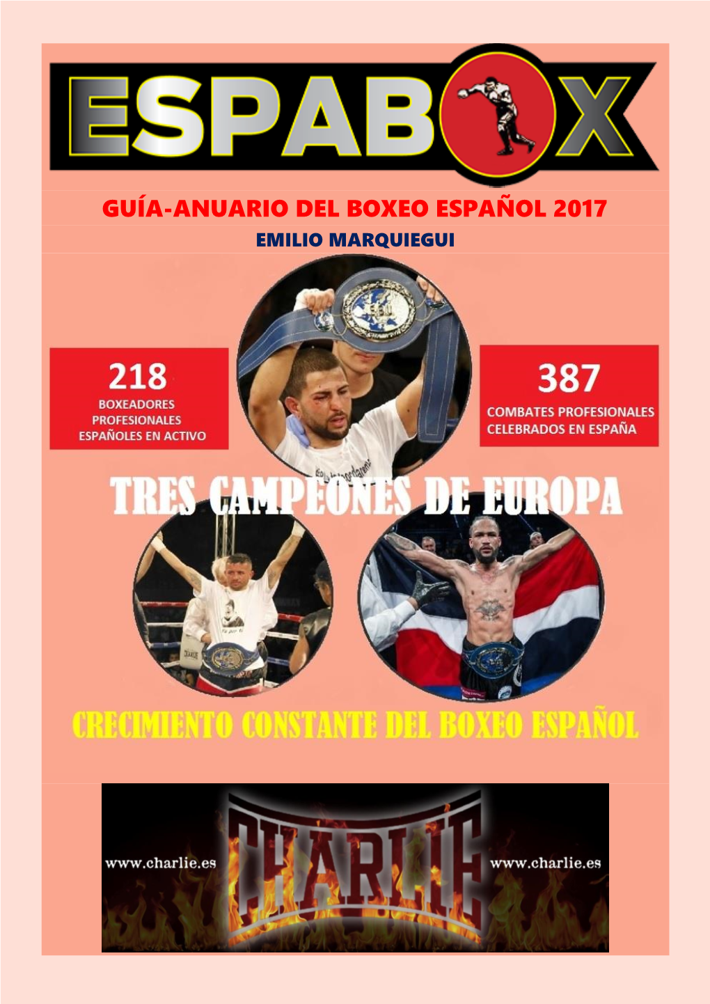 Guía-Anuario Del Boxeo Español 2017 Emilio Marquiegui