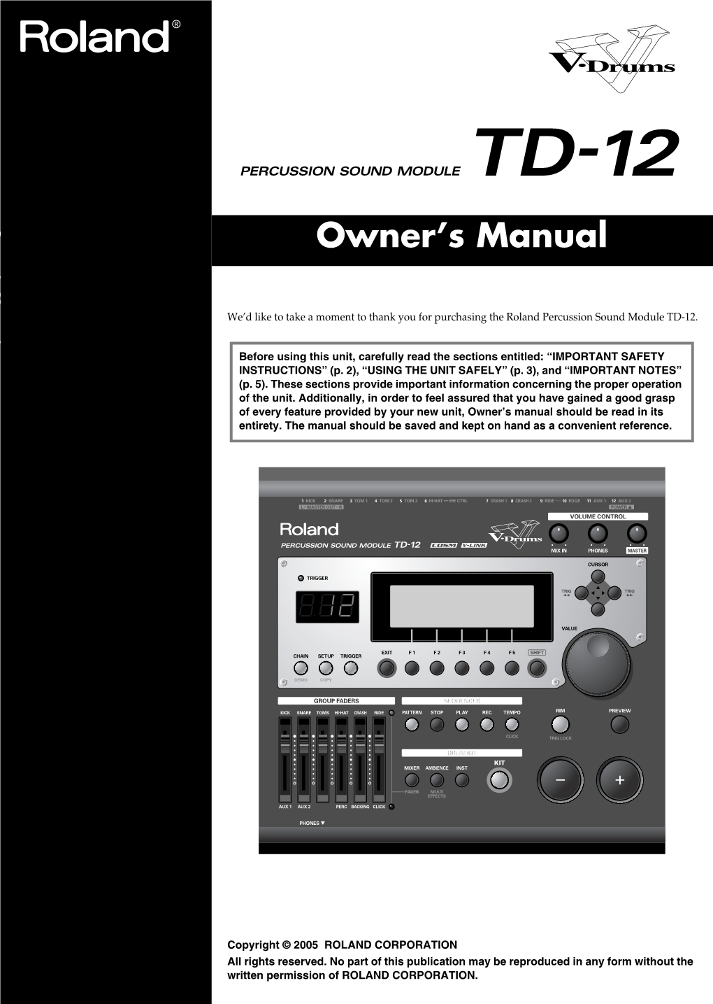 Owner's Manual