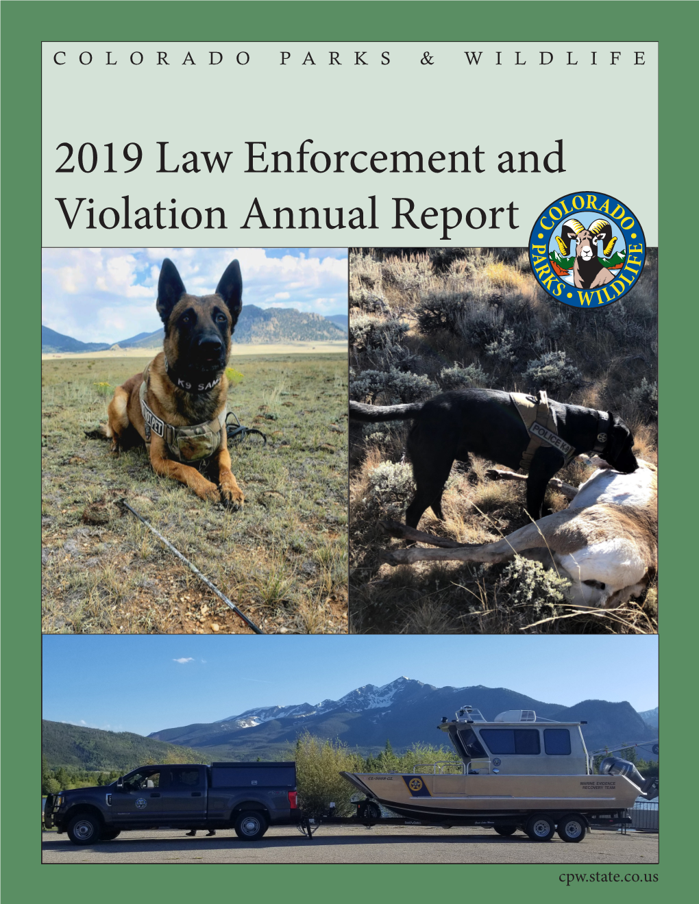 2019 Law Enforcement and Violation Annual Report