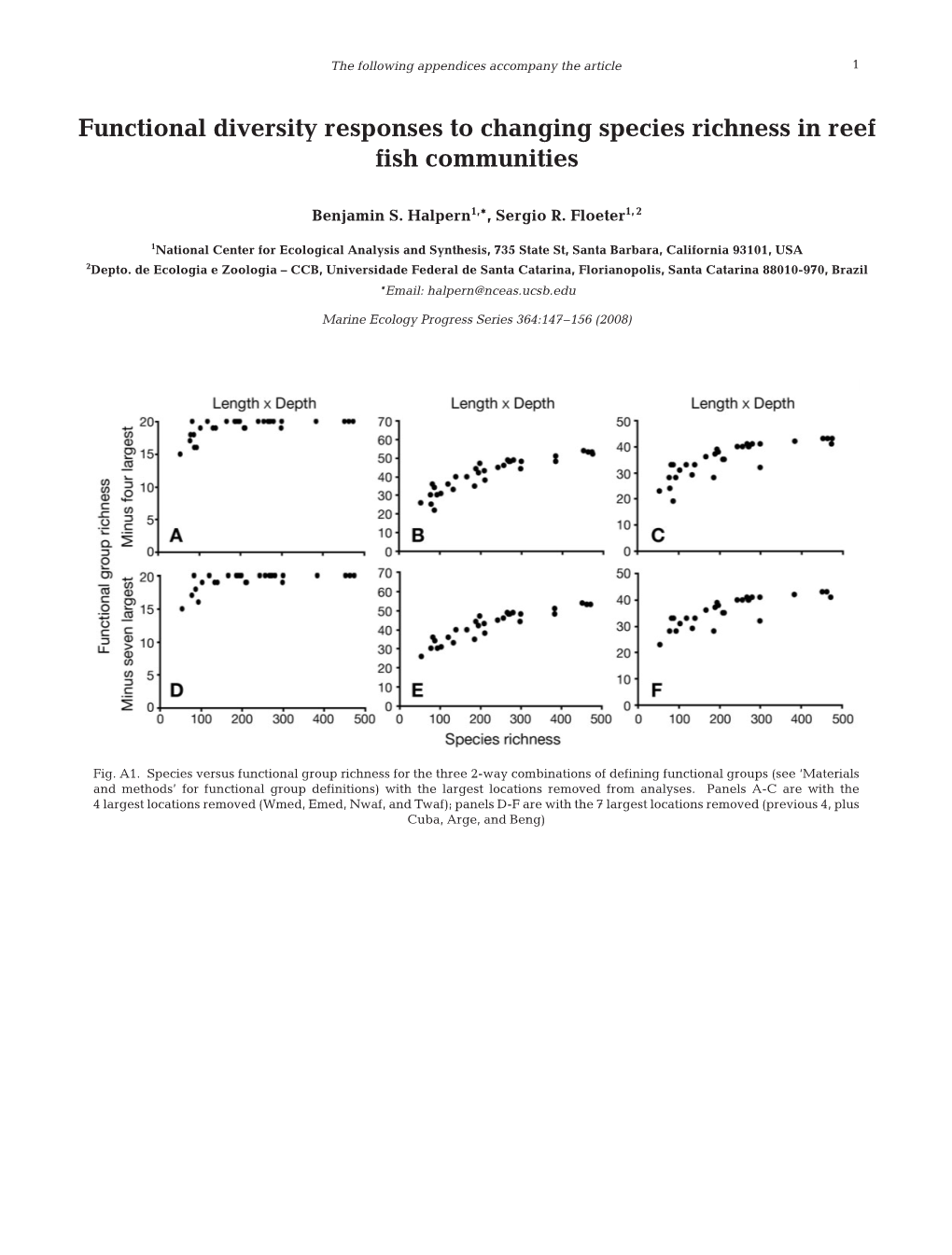 Marine Ecology Progress Series 364:147–156 (2008)